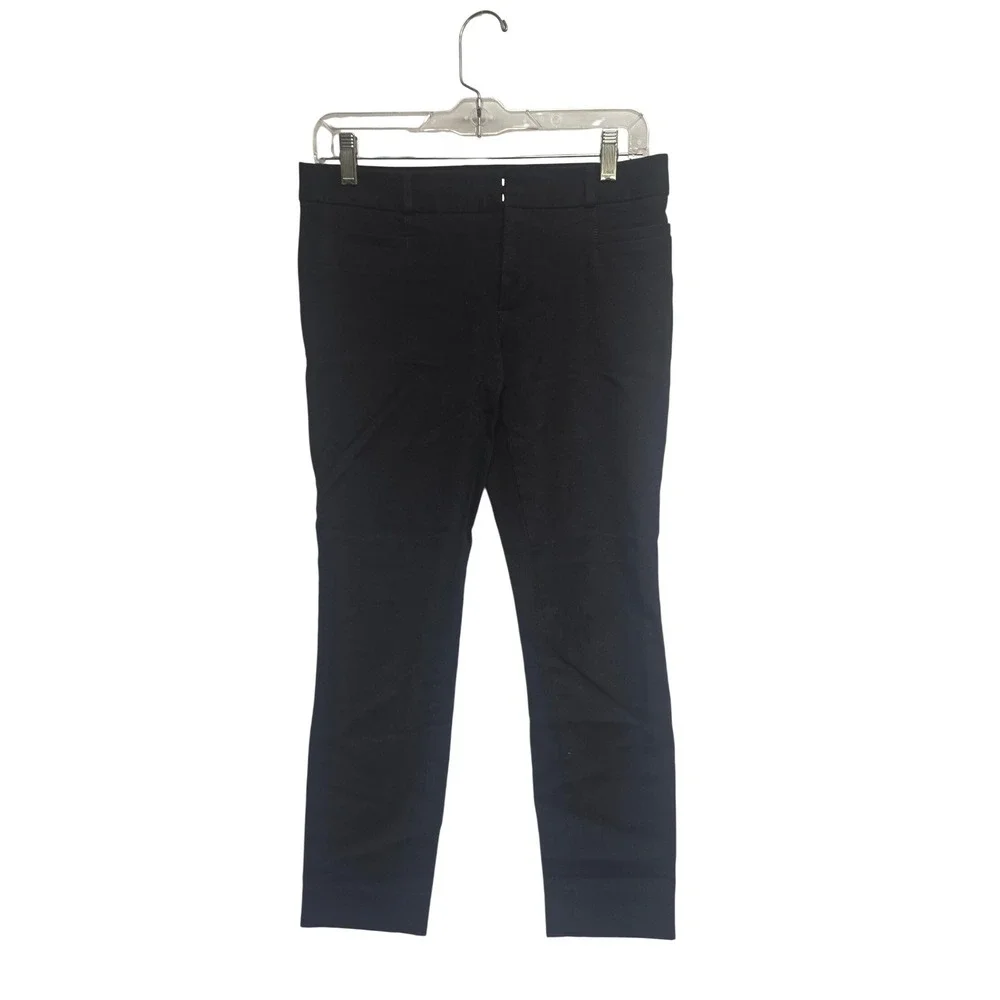Banana Republic Sloan Black Slim‎ Fit Dress Pants Trousers Womens Size 2